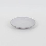 万古焼 丸受皿 白 4号 幅12cm×高さ1.5cm
