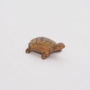 万古焼 添景 イラボ 2号 亀 幅6.5cm×奥行3.8cm×高さ2.2cm