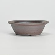 作家鉢　3号　フチ広中深鉢　伊藤光伸作　幅11.2cm×高さ3.5cm　