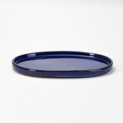 【万古焼】 生子9号小判水石 幅28.5cm×奥行き20cm×高さ2cm