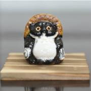 信楽たぬき お父さんたぬき 小 高さ5.5cm 幅4.5cm 奥行き4.5cm