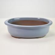 瀬戸焼 キンヨー小判エン付 8号 幅24cm×高さ7cm