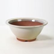 万古焼 クリームスリ鉢 8号 幅26cm×高さ11.5cm
