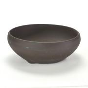 瀬戸焼 ウ泥7.5号鉄鉢 幅23.7cm奥行き23.7cm高さ8.5cm