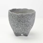 ペタルポット 小 3号 ブラック 外寸10.5cm 内寸9cm 高さ10cm