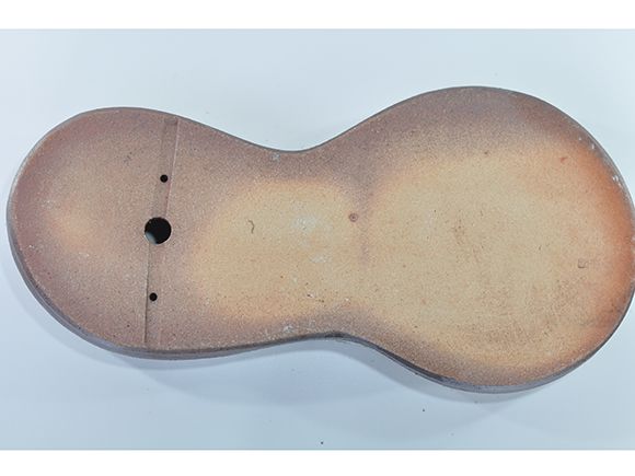 ミニビオトープ 鉢 水盤  岩石ひょうたん　15号　幅46cm×高7cm