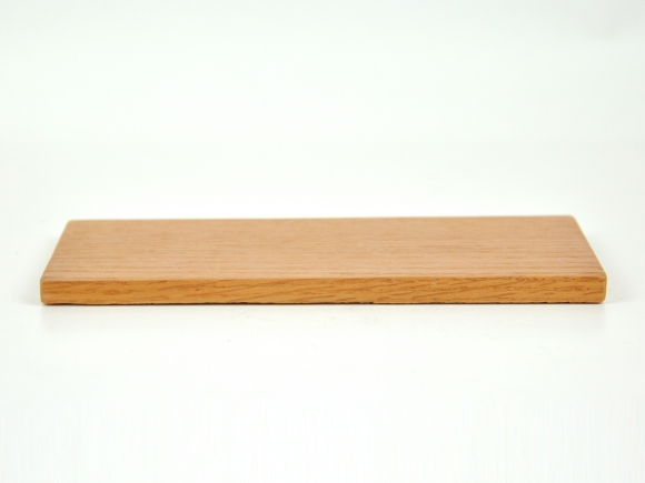 盆栽花台  レッドオーク 長方形 薄型 7号 幅22cm×奥行10cm×高さ1cm