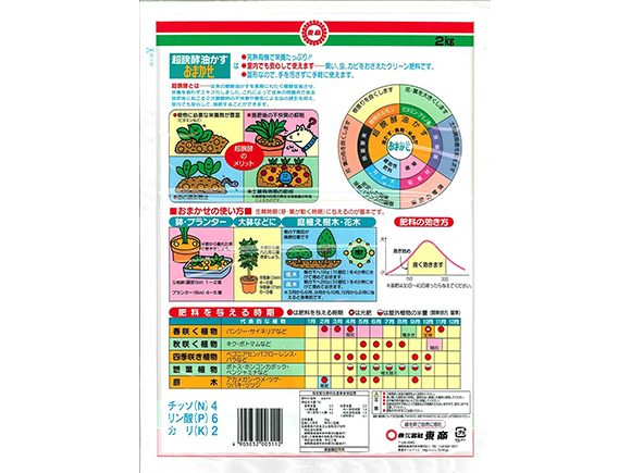 超醗酵油かす おまかせ 有機肥料 大粒