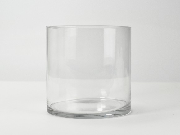 フラワーベース ガラス円柱型