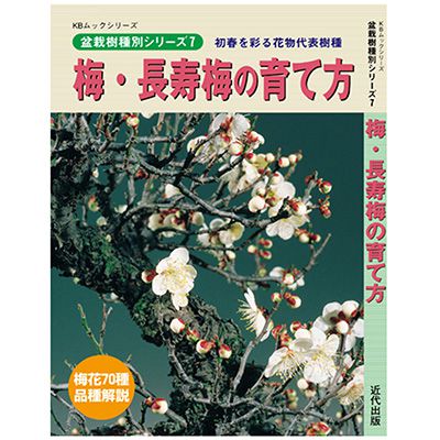 書籍_盆栽 梅・長寿梅の育て方 本 ブック　近代出版