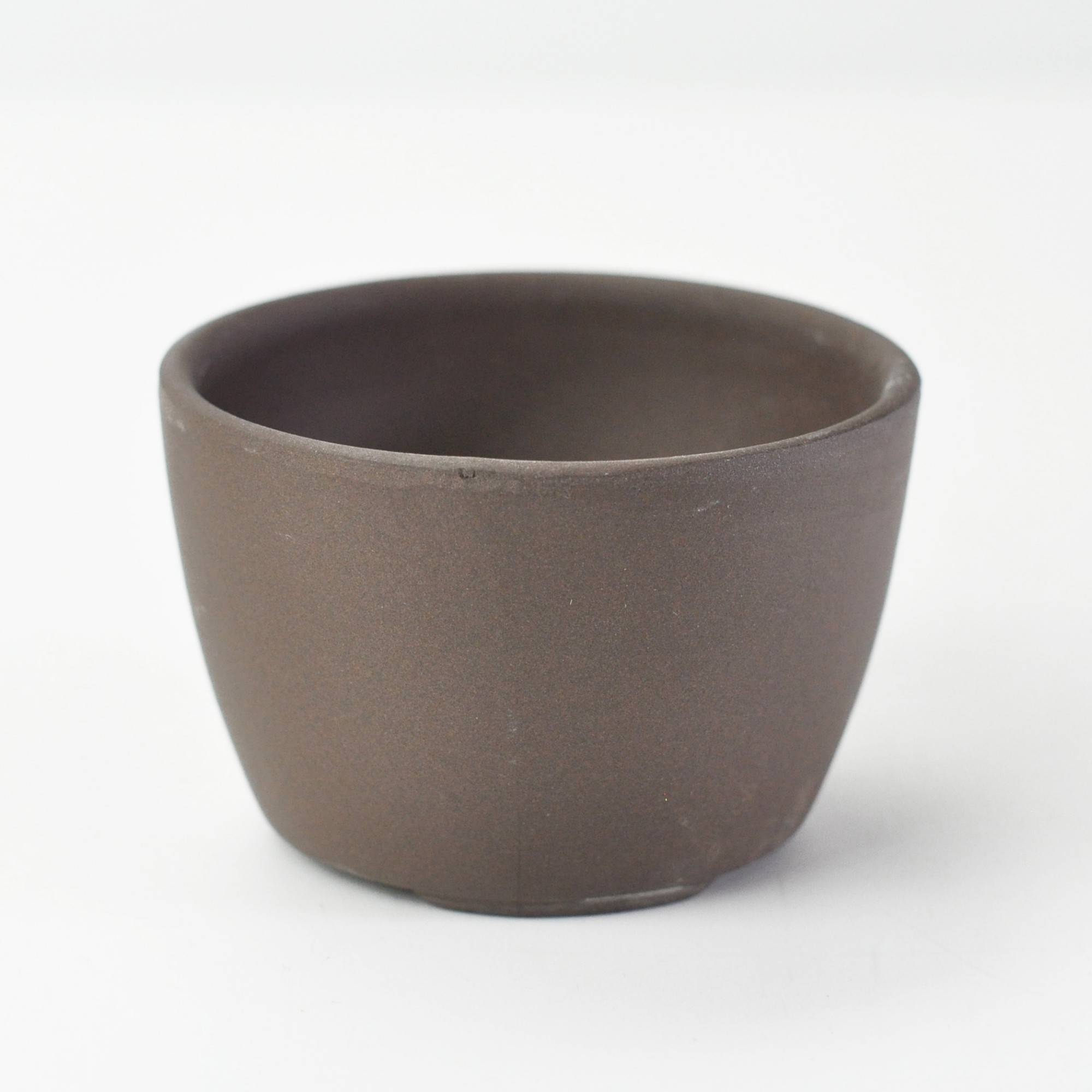 万古焼 ウ泥2.5号 丸切立 幅8cm×奥行き8cm×高さ5.3cm