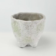 ペタルポット 大 5号 ホワイト 外寸15.5cm 内寸14cm 高さ14.5cm