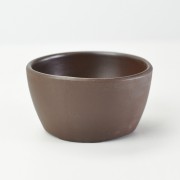 万古焼 ウ泥3号 丸切立 幅9.5cm×奥行き9.5cm×高さ5.3cm